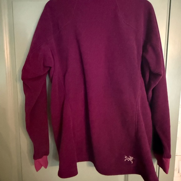 Arc'teryx Polartec Women's Fleece Jacket - Purple size XL - Picture 3 of 5